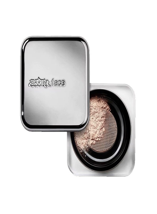 ABOUTFACE about-face Curtain Call Set & Smooth Loose Powder Bow – Lightweight, Oil-Absorbing Setting Powder with Rice Starch & Corn-Based Talc Alternative – Vegan, Cruelty-Free, – 0.35oz (Translucent) - Image 1